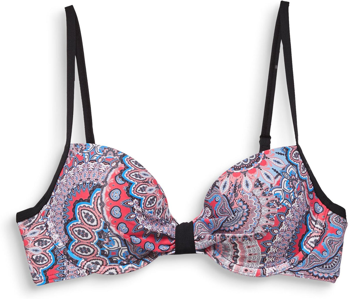 Beach Tops with wire E001 BLACK Bild 1