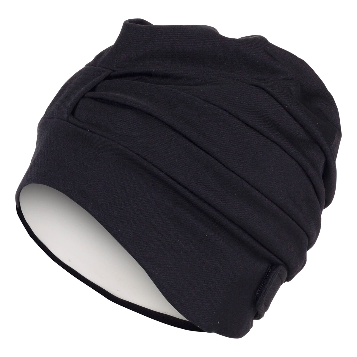 Stoffbadehaube 20 SCHWARZ Bild 2
