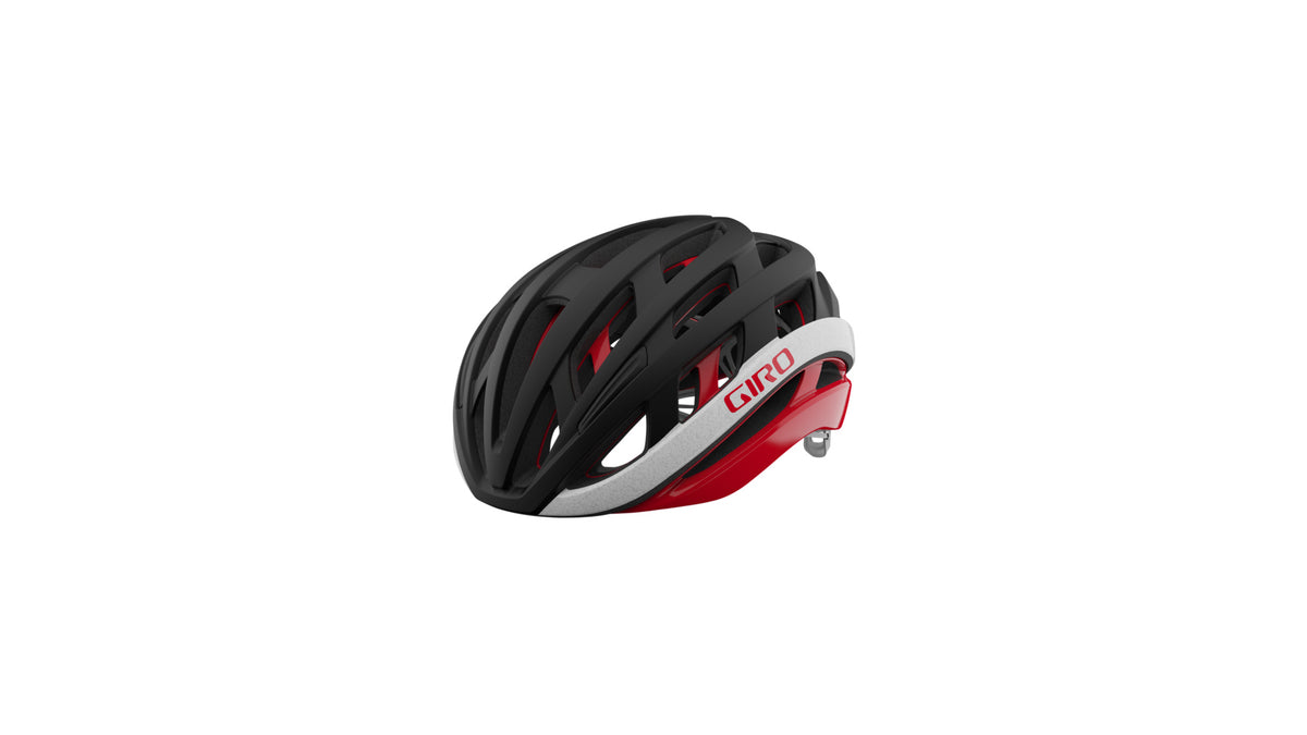 Giro Helios Spherical matte black/red Bild 1