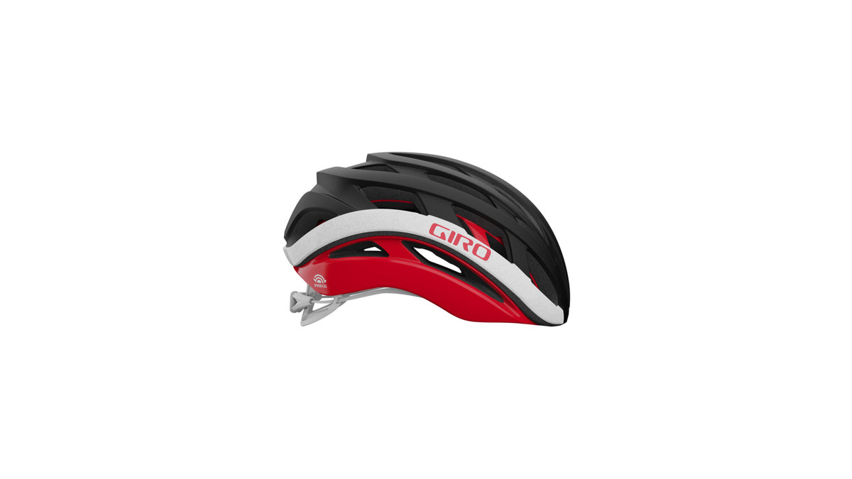 Giro Helios Spherical matte black/red Bild 3