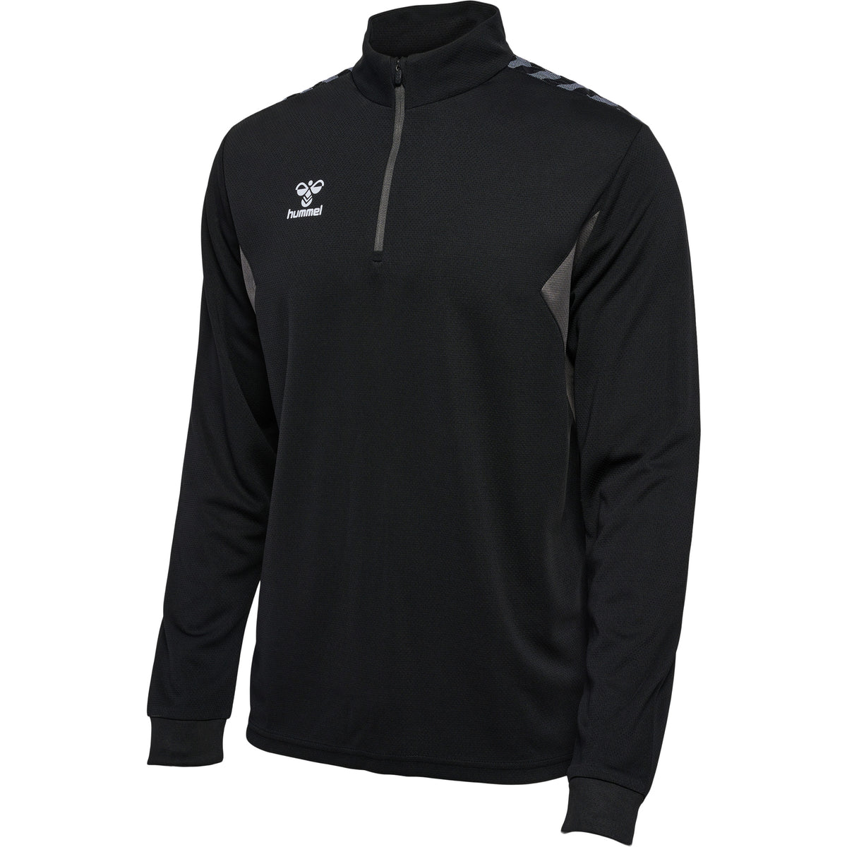 hmlAUTHENTIC HALF ZIP SWEAT 2001 BLACK Bild 1