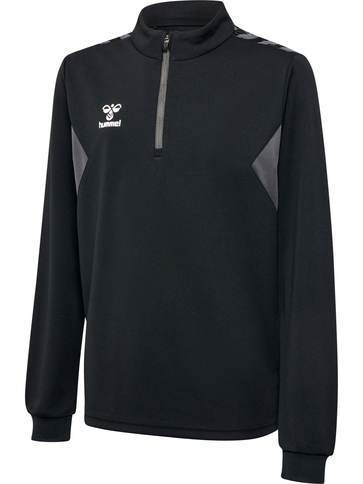hmlAUTHENTIC HALF ZIP SWEAT KIDS 2001 BLACK Bild 1