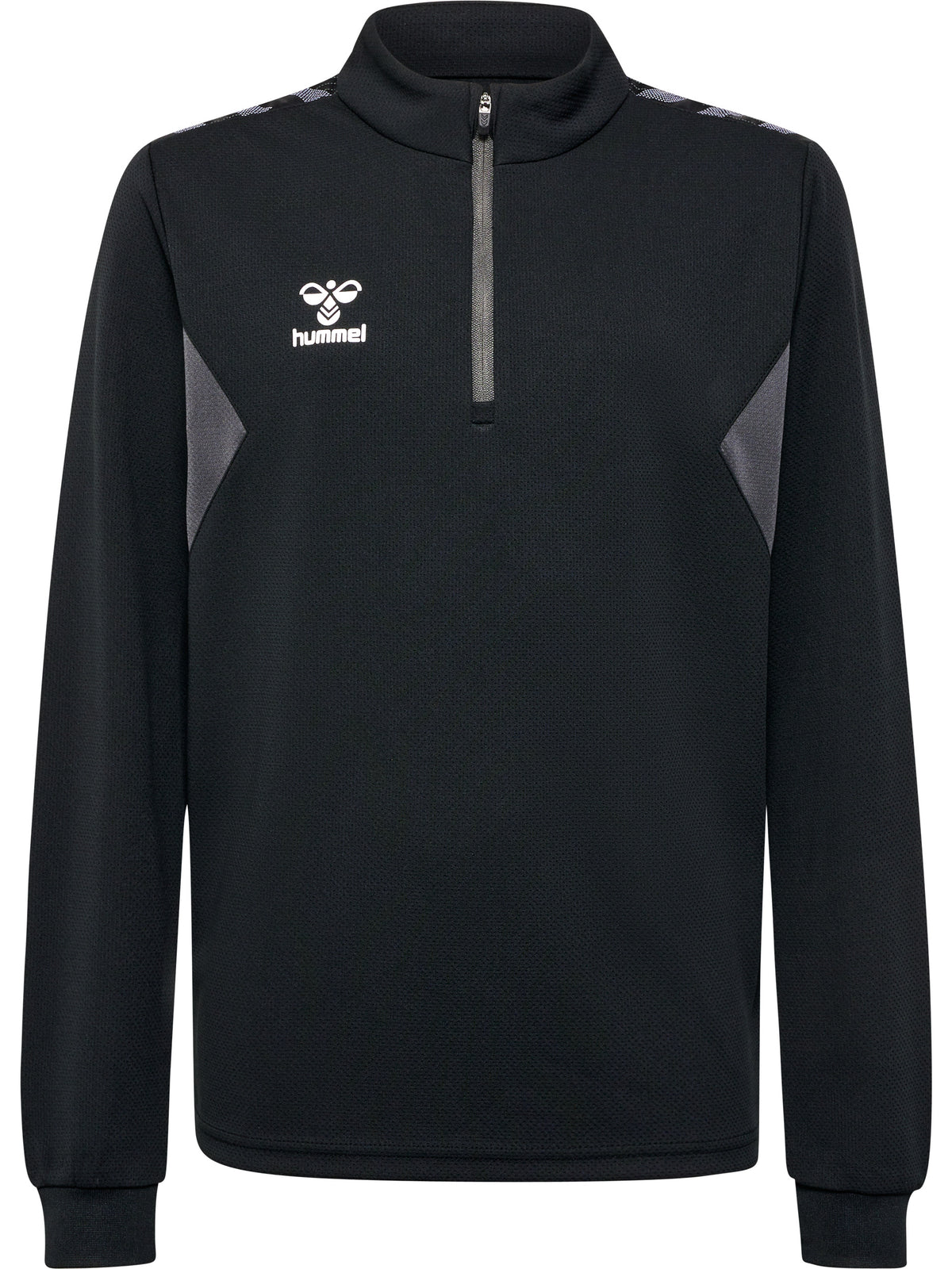 hmlAUTHENTIC HALF ZIP SWEAT KIDS 2001 BLACK Bild 3