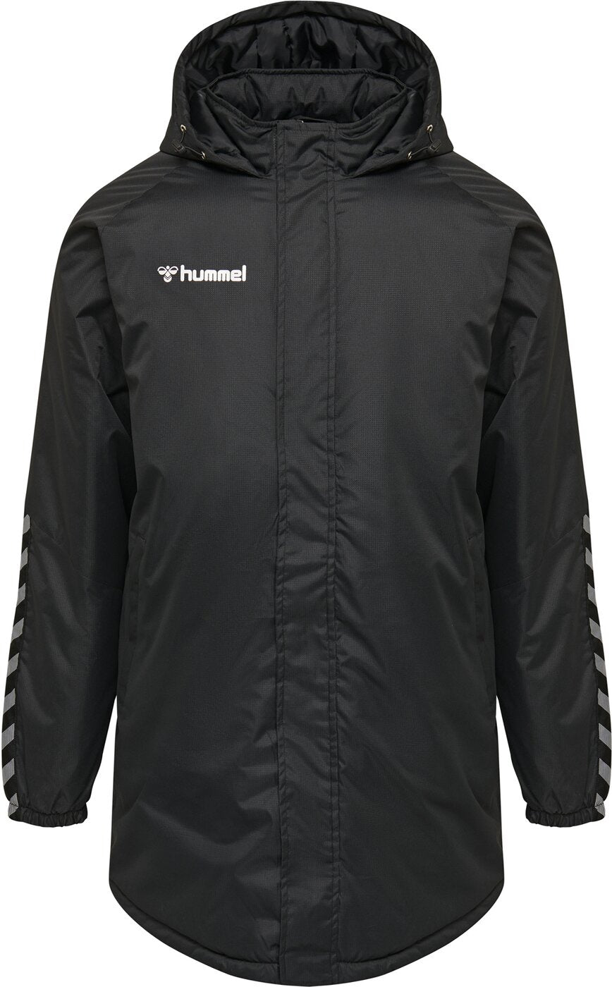 hmlAUTHENTIC KIDS BENCH JACKET 2114 BLACK/WHITE Bild 1
