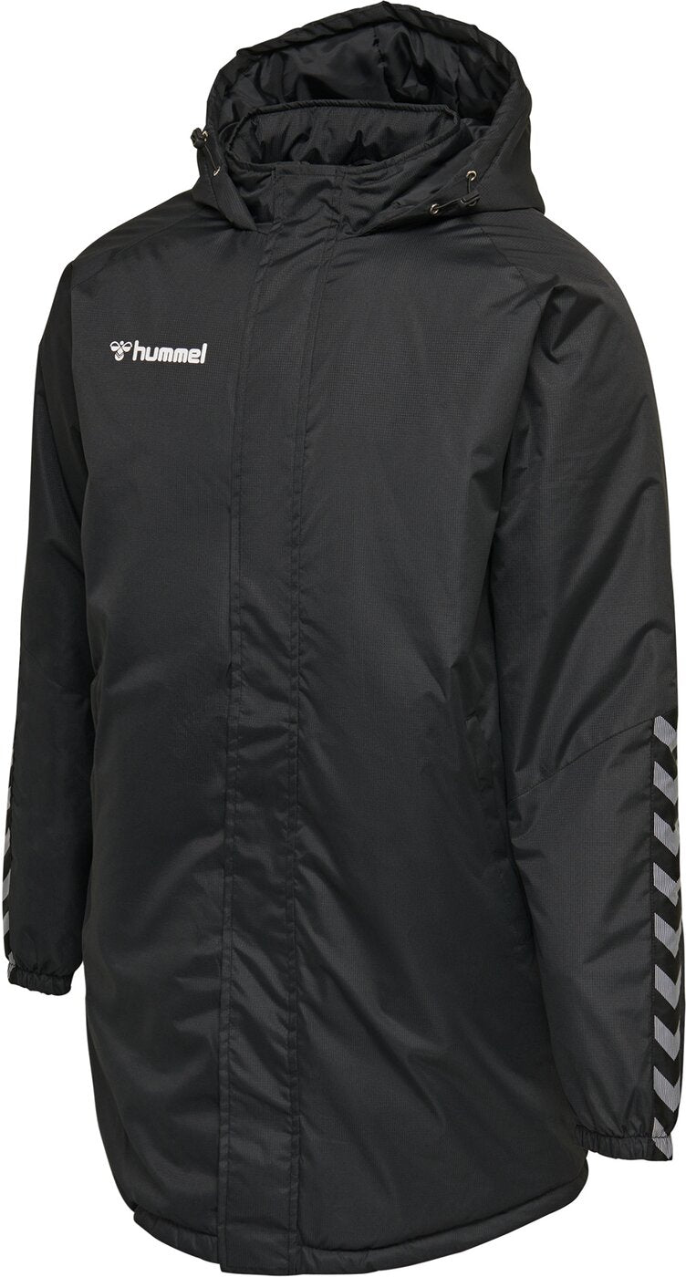 hmlAUTHENTIC KIDS BENCH JACKET 2114 BLACK/WHITE Bild 3