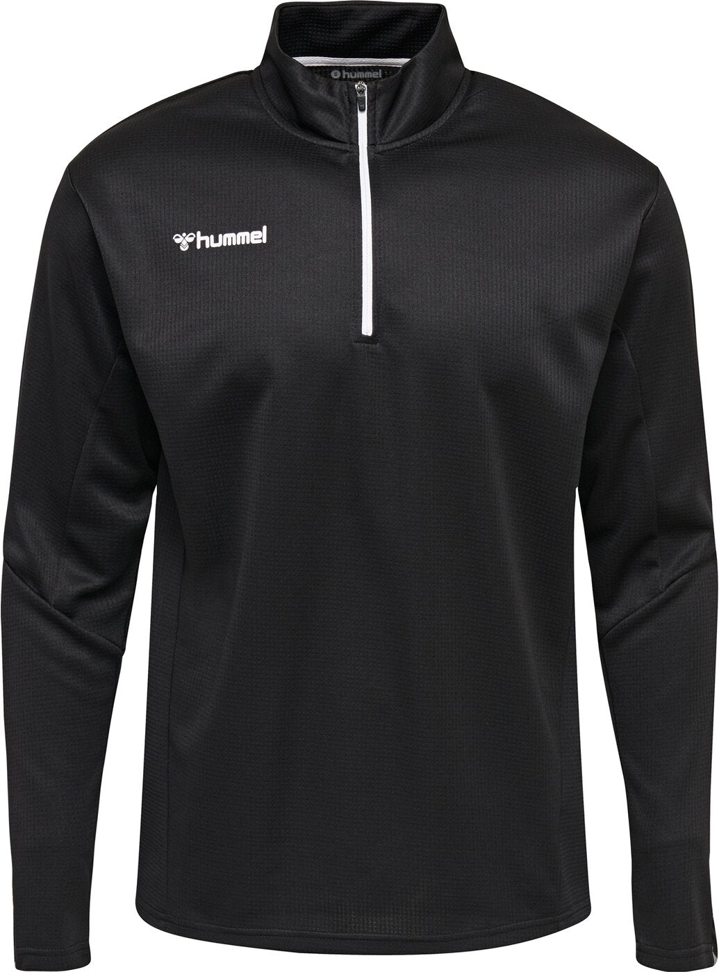 hmlAUTHENTIC KIDS HALF ZIP SWEATSHI 2114 BLACK/WHITE Bild 1