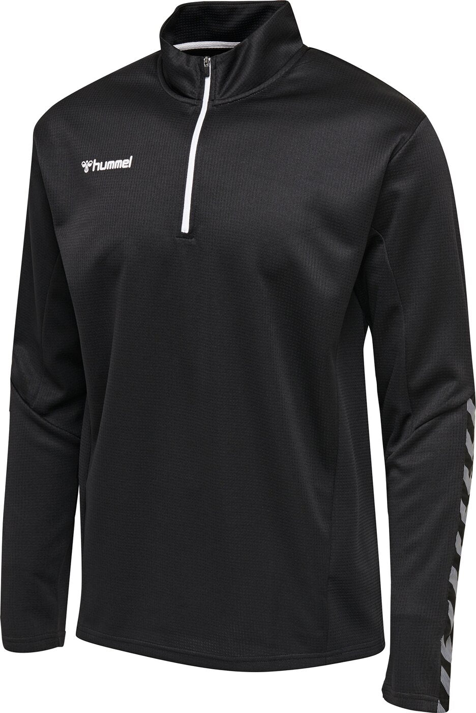 hmlAUTHENTIC KIDS HALF ZIP SWEATSHI 2114 BLACK/WHITE Bild 3