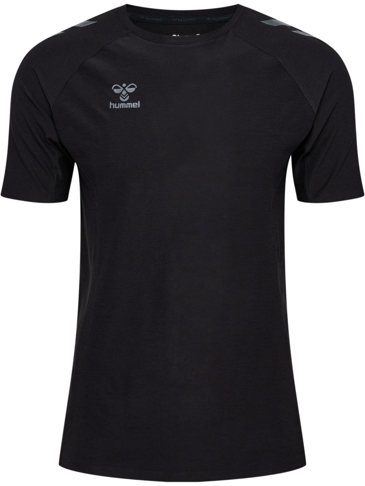 hmlCIMA 2.0 JERSEY S/S BLACK MELANGE BLACK MELANGE Bild 3