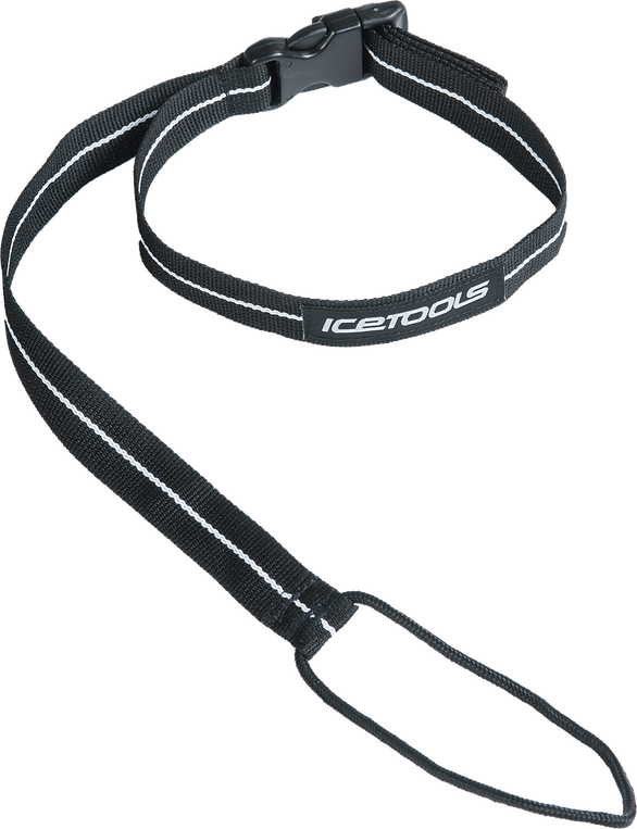 Icetools SLIM LEASH 0002 black Bild 1