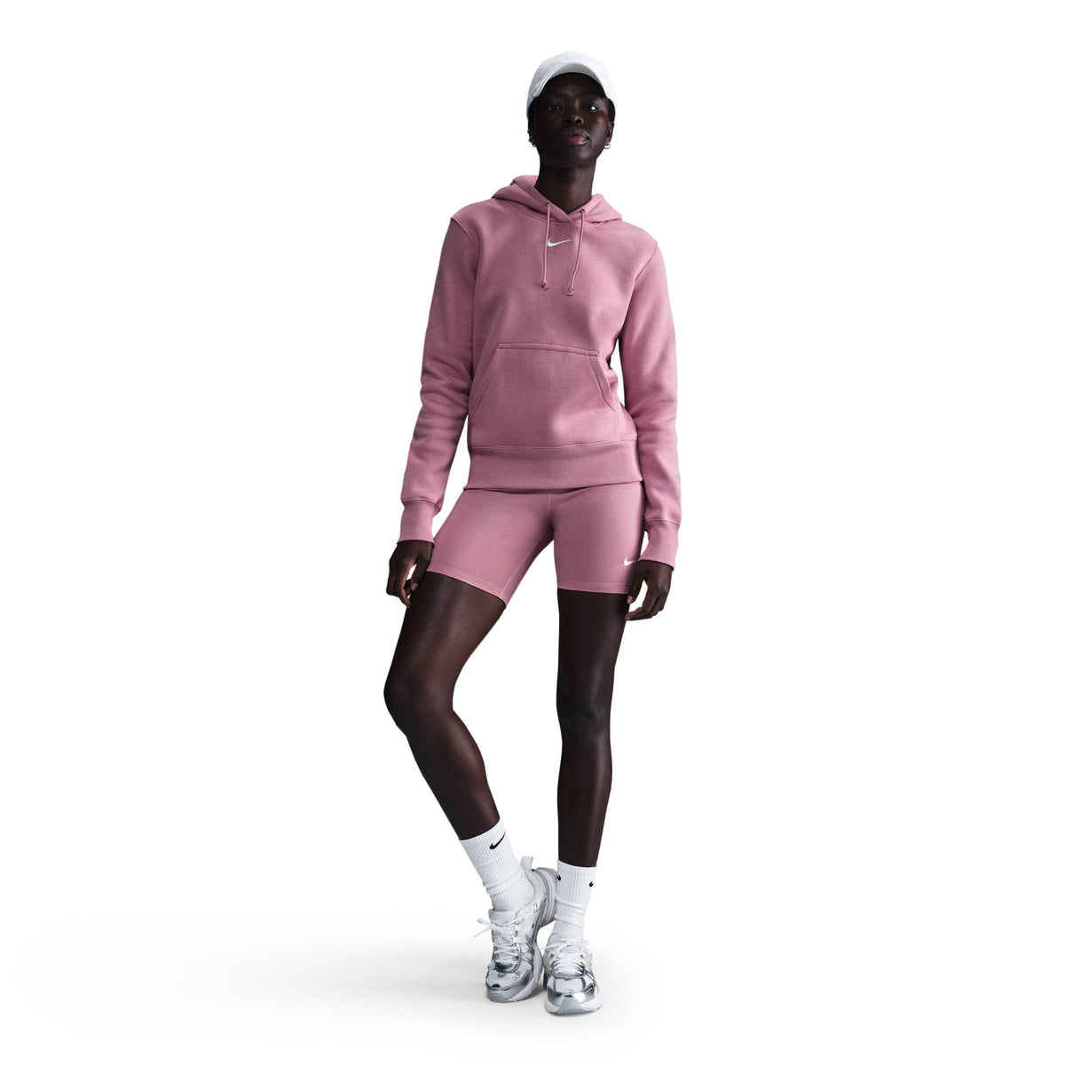 W NSW PHNX FLC STD PO HOODIE ELEMENTAL PINK/SAIL ELEMENTAL PINK/SAIL Bild 1