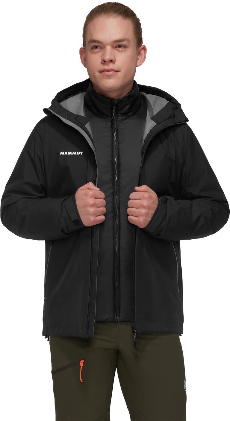 Alto Light 3 in 1 HS Hooded Jacket Men black-black black-black Bild 2