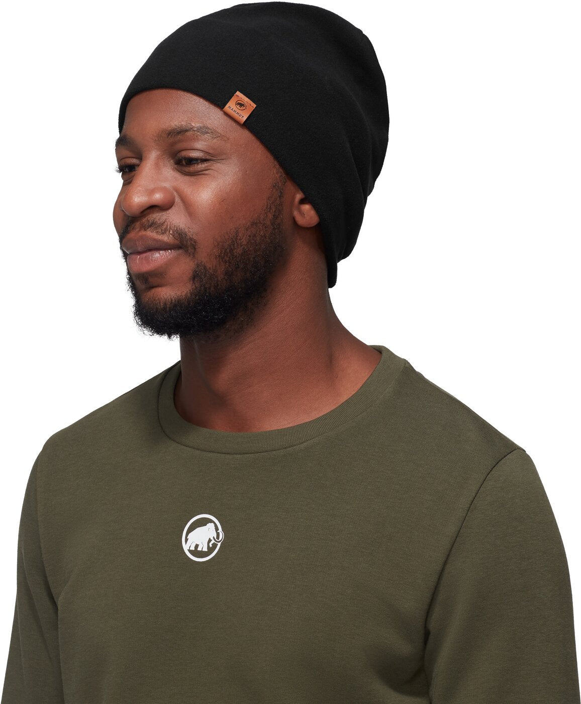 Fleece Beanie black black Bild 2
