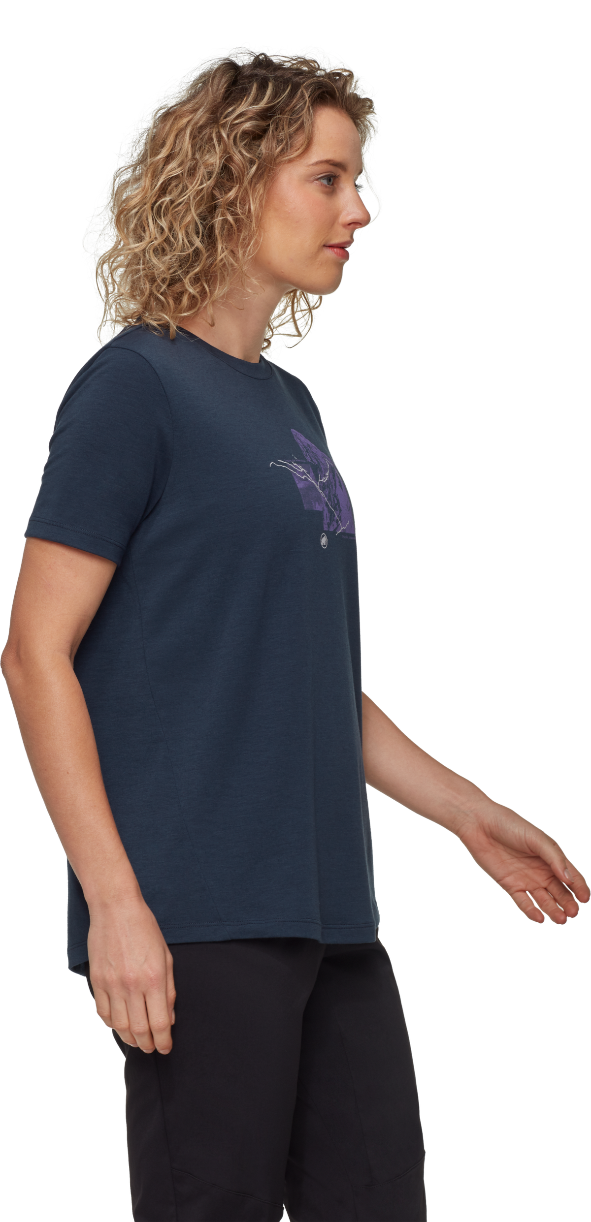 Mountain T-Shirt Women 4208m marine marine Bild 2