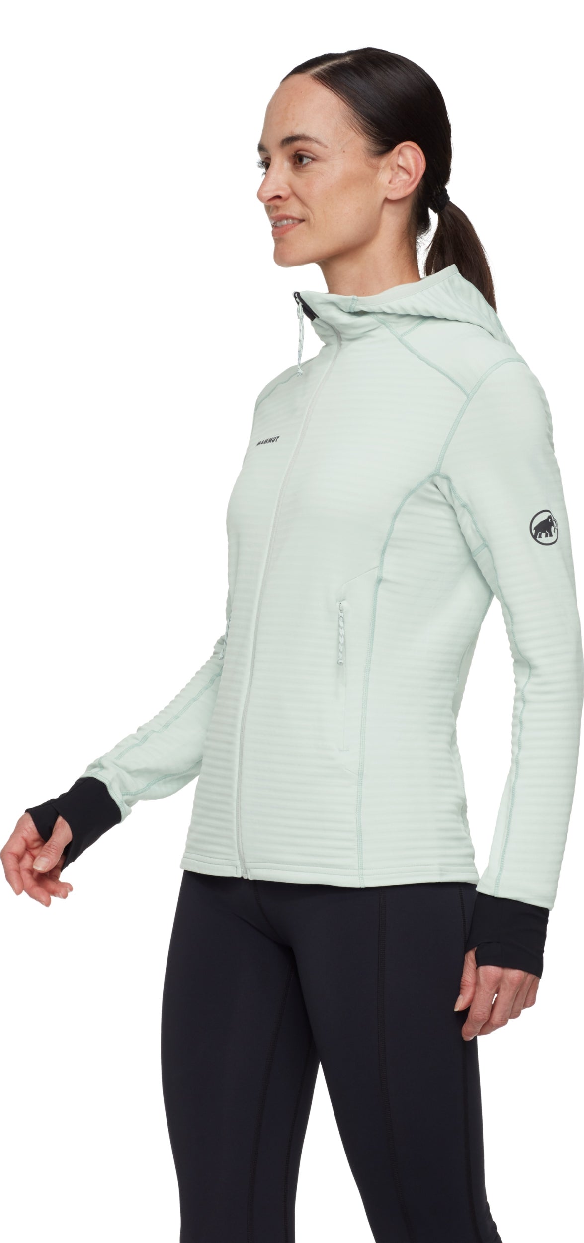 Taiss Light ML Hooded Jacket Women silver sage silver sage Bild 3