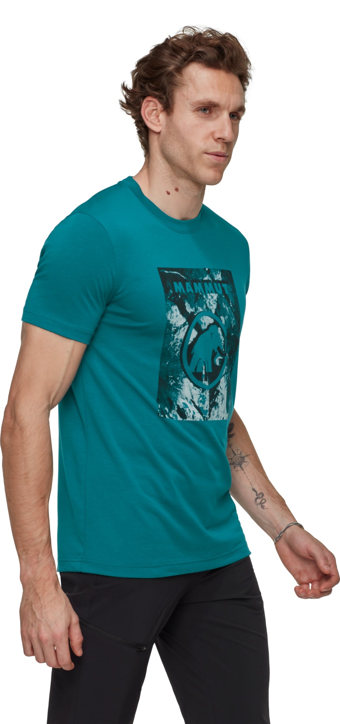 Trovat T-Shirt Men Mammut deep teal deep teal Bild 4