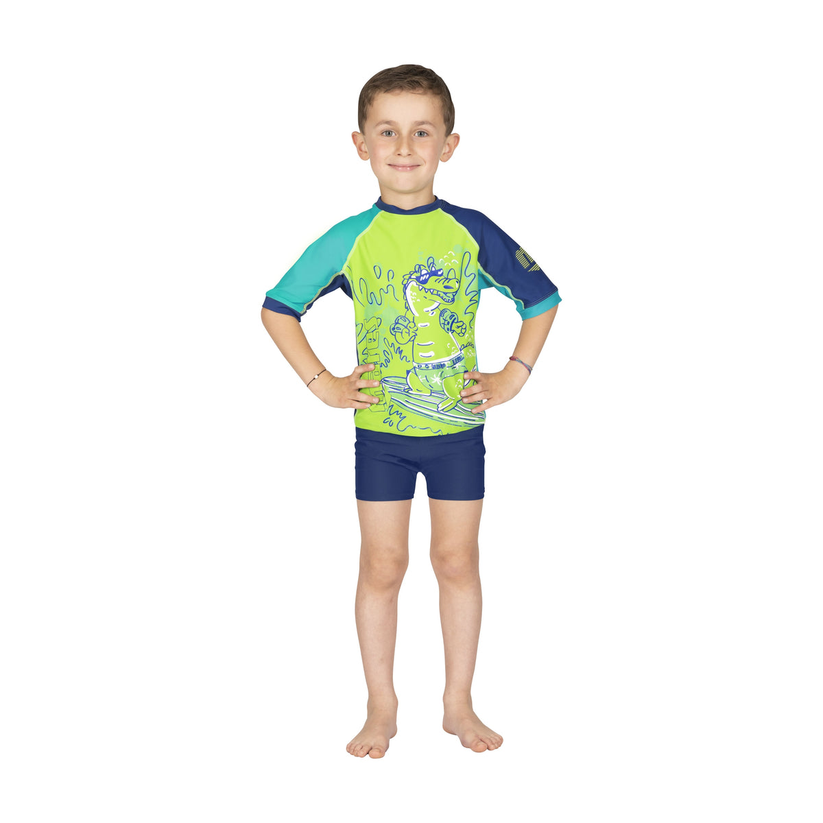 Rashguard SHIELD Kid LIME LIME Bild 1