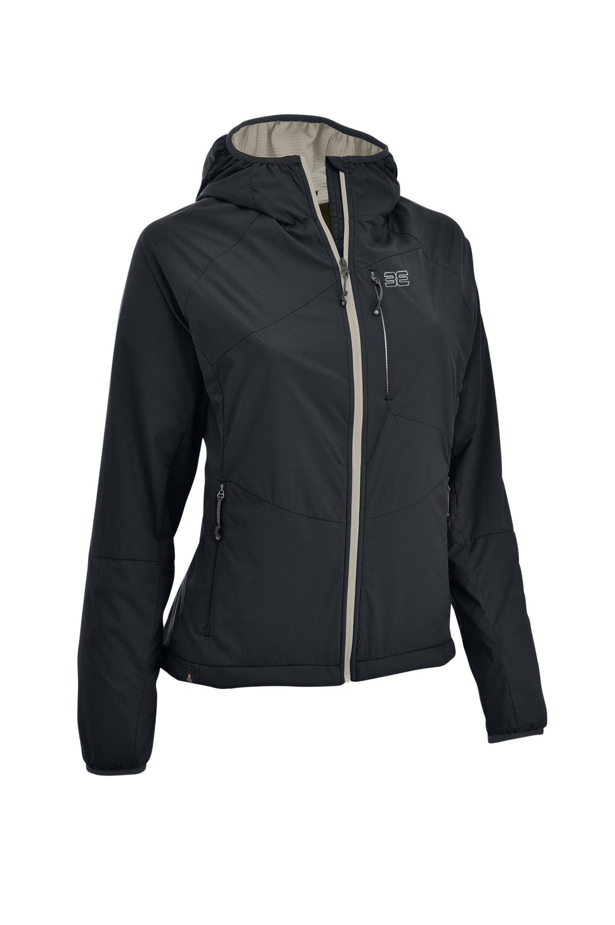 Fichtelberg - Stretchjacke m. schwarz/hellbei schwarz/hellbei Bild 1
