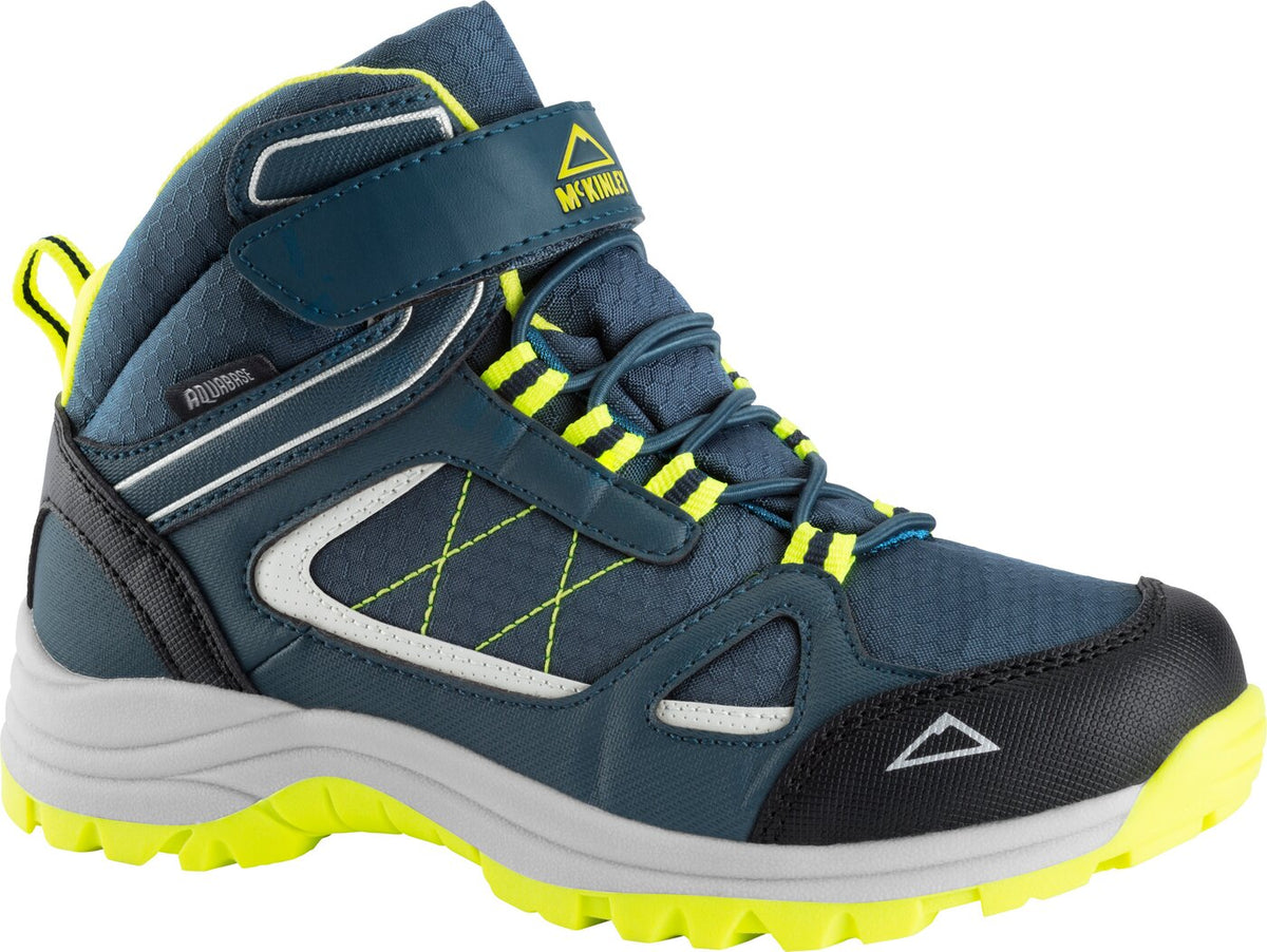 Ki.-Wander-Stiefel Maine Mid AQB JR BLUE SMOKE/ GREEN LI Bild 4