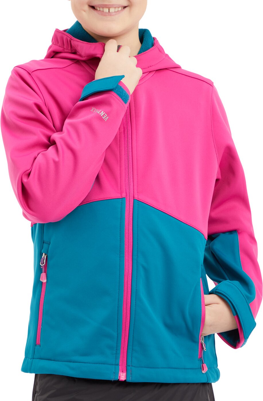 Mä.-Funktions-Jacke Bennet III G BLUE PETROL/PINK DAR Bild 4