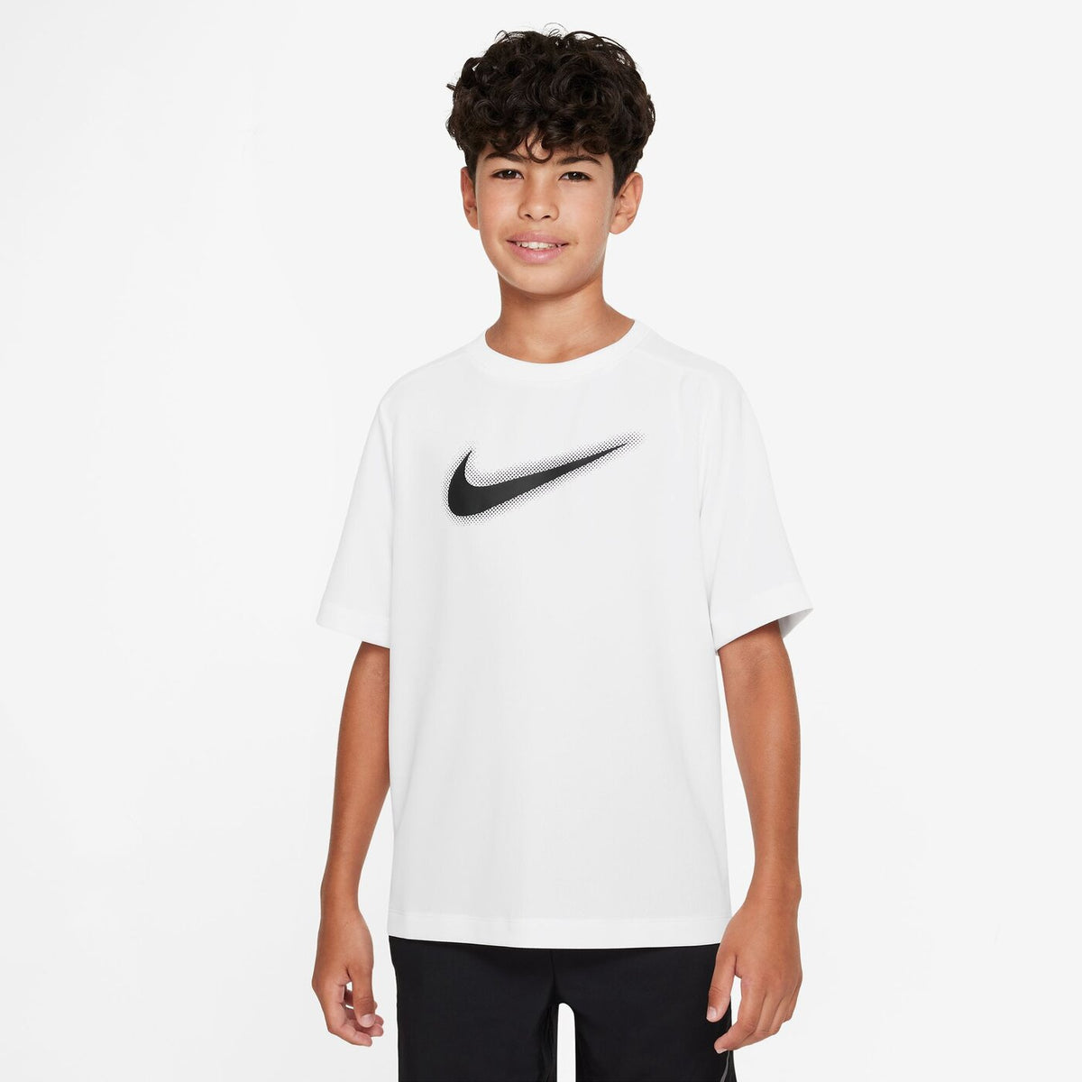 B NK DF MULTI+ SS TOP HBR WHITE/BLACK Bild 1