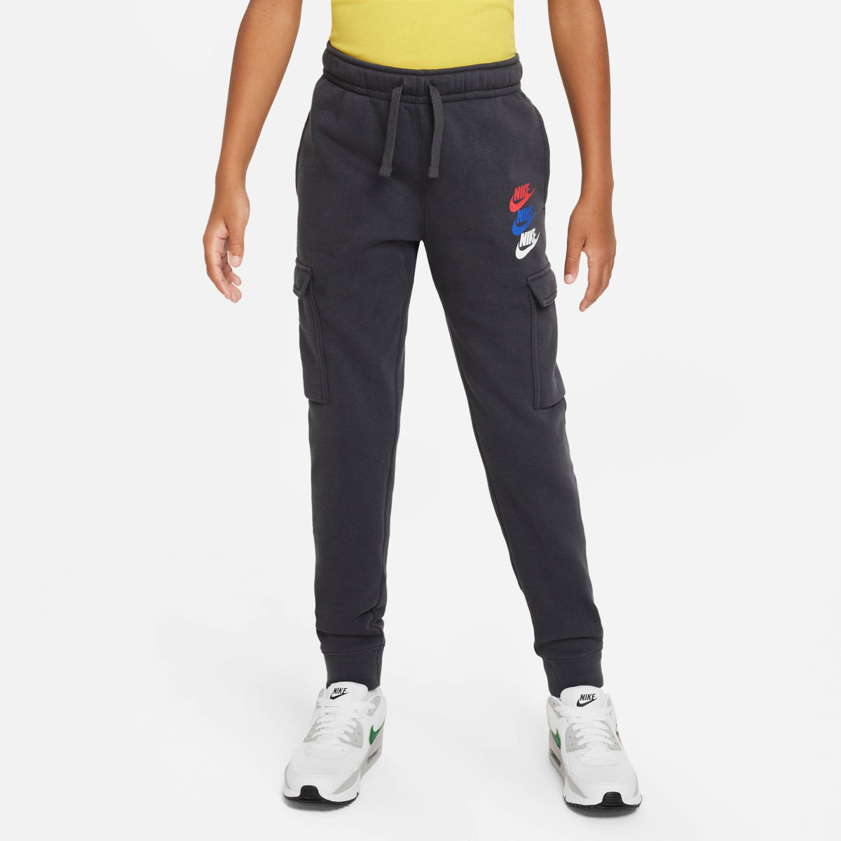 B NSW SI FLC CARGO PANT BB DK SMOKE GREY Bild 1