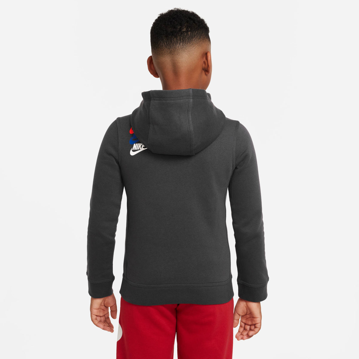 B NSW SI FLC PO HOODIE BB DK SMOKE GREY Bild 2