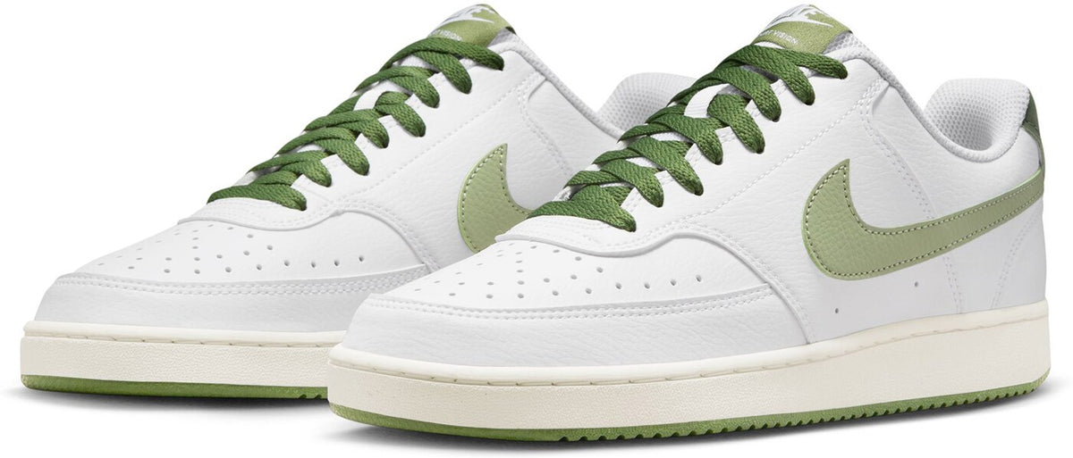 NIKE COURT VISION LO WHITE/OIL GREEN-TREELINE-S Bild 4