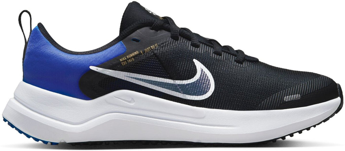 NIKE DOWNSHIFTER 12 NN (GS) BLACK/WHITE-RACER BLUE-LAS Bild 1