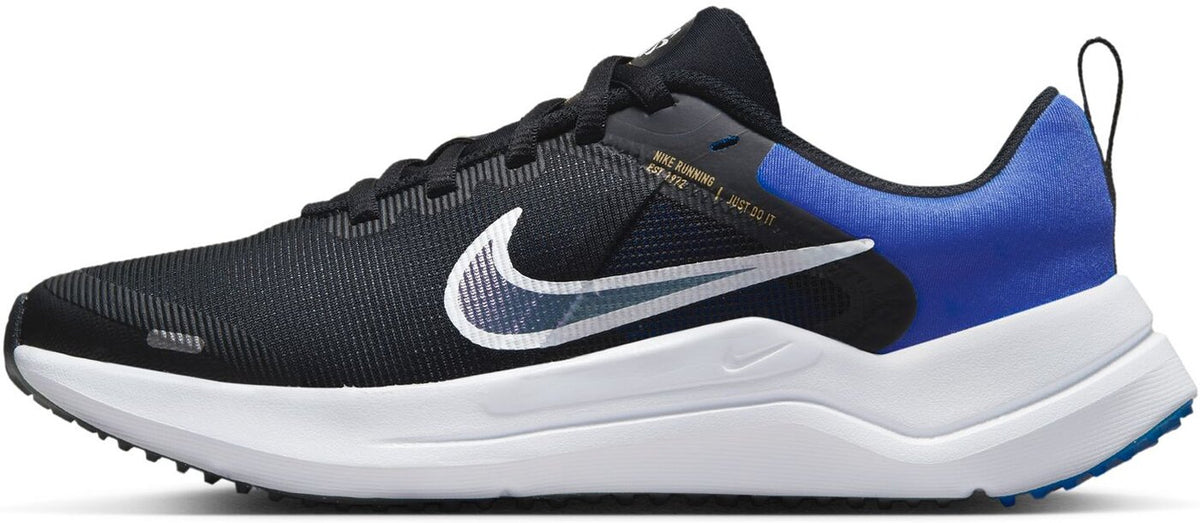 NIKE DOWNSHIFTER 12 NN (GS) BLACK/WHITE-RACER BLUE-LAS Bild 6