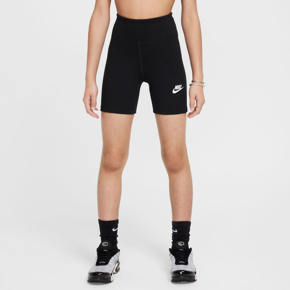 G NSW CLSSC 5IN HR BIKE SHORT BLACK/WHITE Bild 1