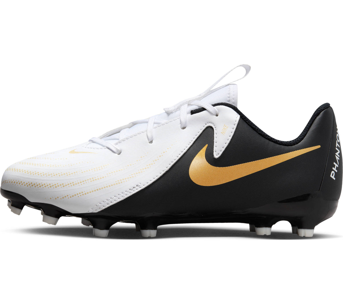 JR PHANTOM GX II ACADEMY FG/MG WHITE/BLACK-MTLC GOLD COIN Bild 3