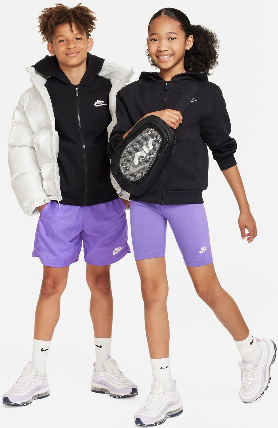 K NSW CLUB FLC HD FZ LS LBR BLACK/WHITE Bild 6
