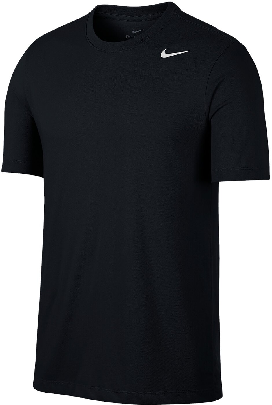 M NK DF TEE DFC CREW SOLID BLACK/WHITE Bild 1