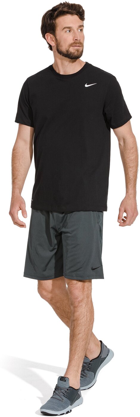 M NK DF TEE DFC CREW SOLID BLACK/WHITE Bild 8