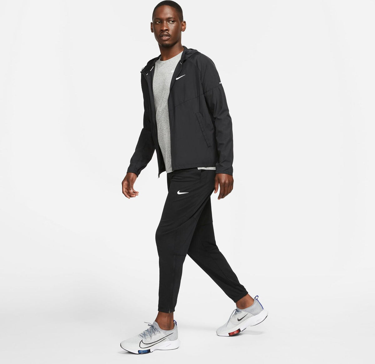 M NK RPL MILER JKT BLACK/BLACK/REFLECTIVE SIL Bild 7