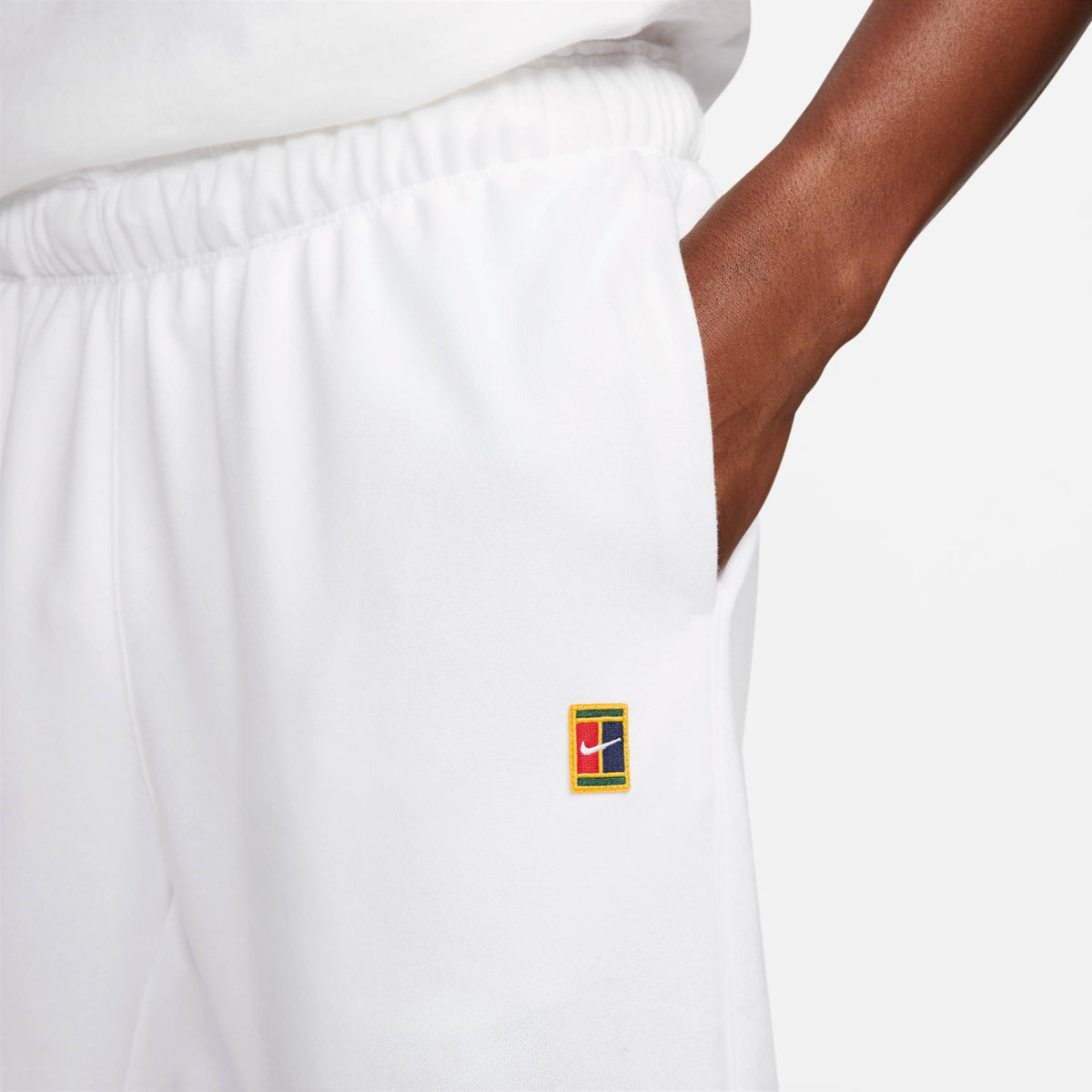 M NKCT DF HERITAGE FLEECE PANT WHITE Bild 3