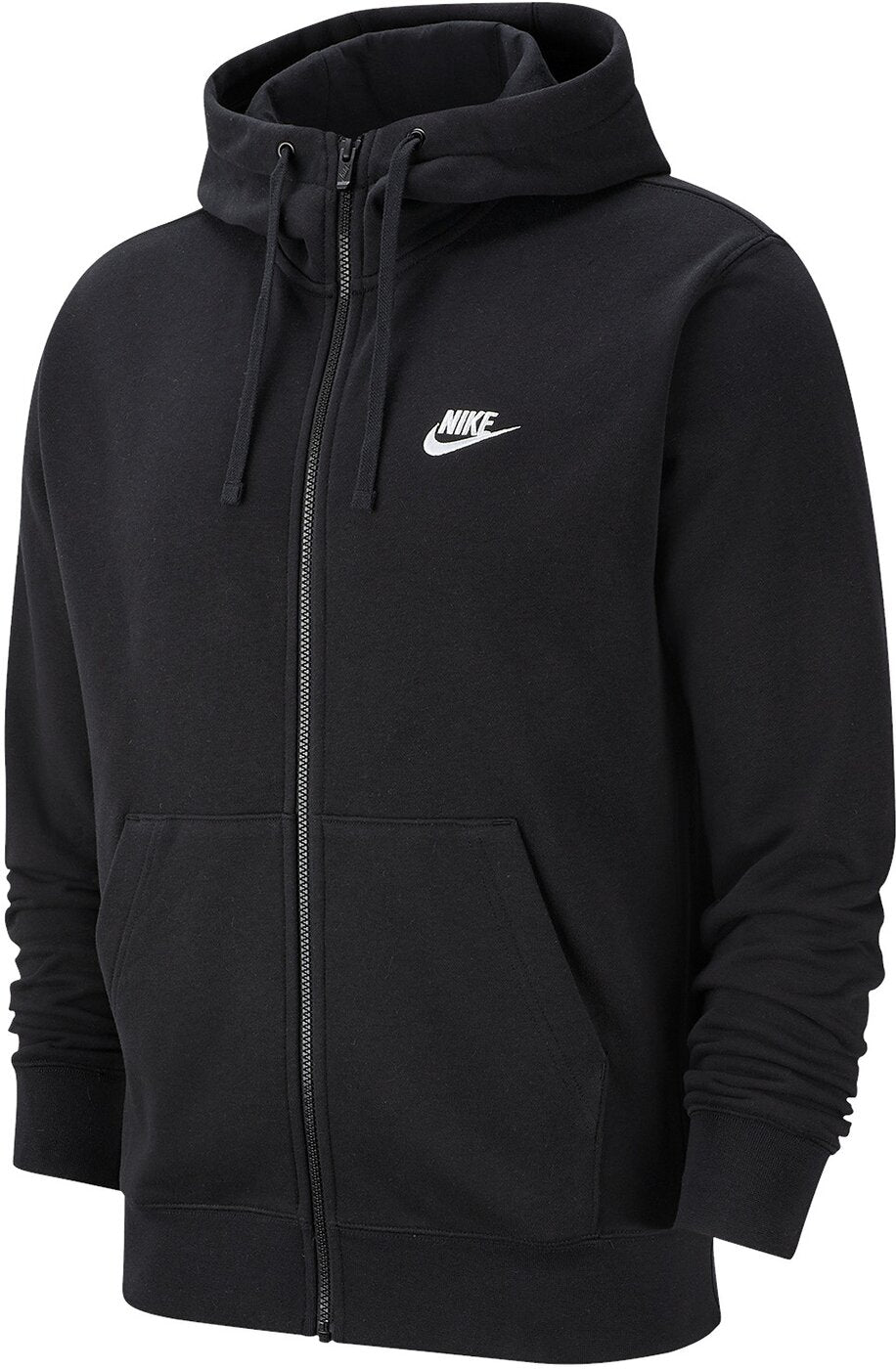 M NSW CLUB HOODIE FZ FT BLACK/BLACK/WHITE Bild 1