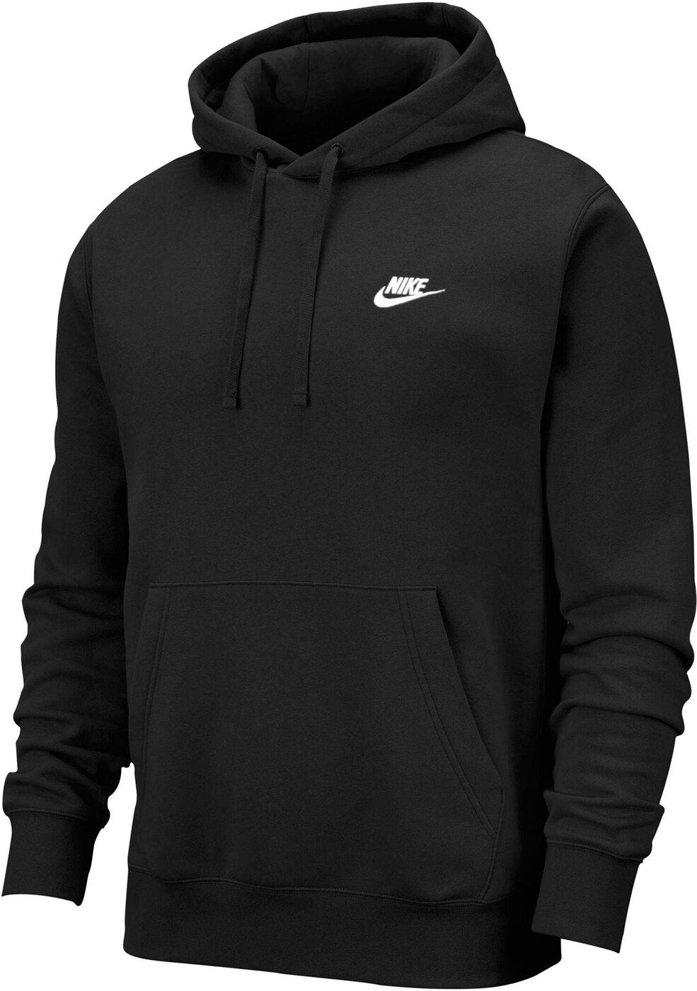 M NSW CLUB HOODIE PO BB BLACK/BLACK/WHITE Bild 1
