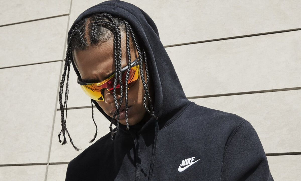M NSW CLUB HOODIE PO BB BLACK/BLACK/WHITE Bild 3