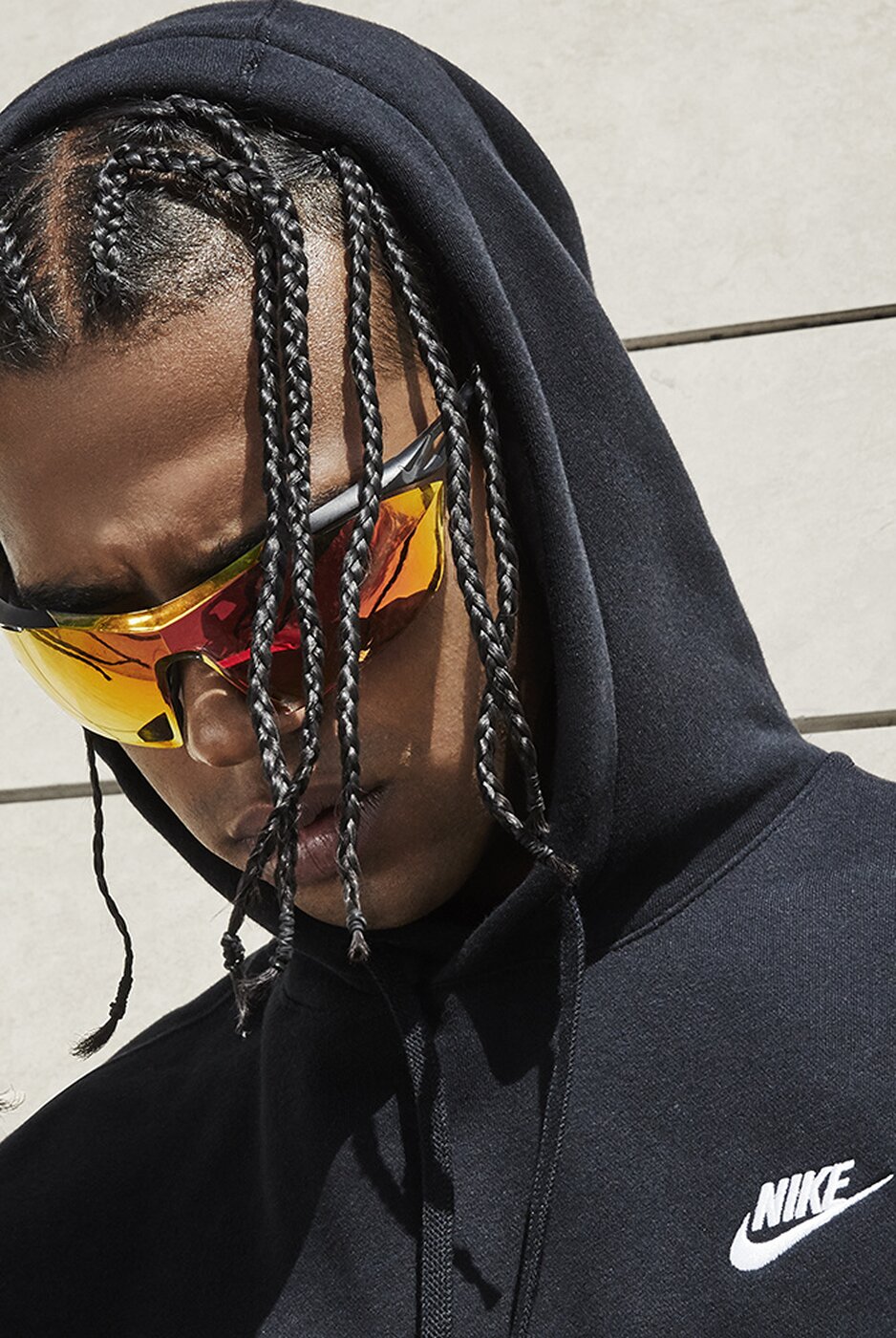 M NSW CLUB HOODIE PO BB BLACK/BLACK/WHITE Bild 5