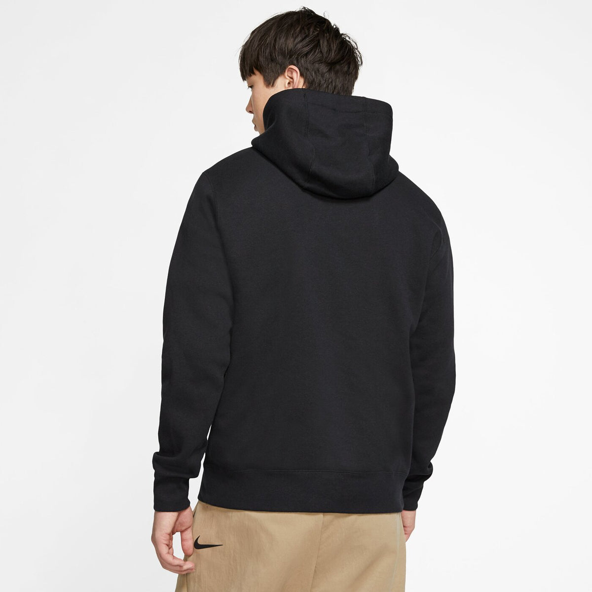 M NSW CLUB HOODIE PO BB BLACK/BLACK/WHITE Bild 7