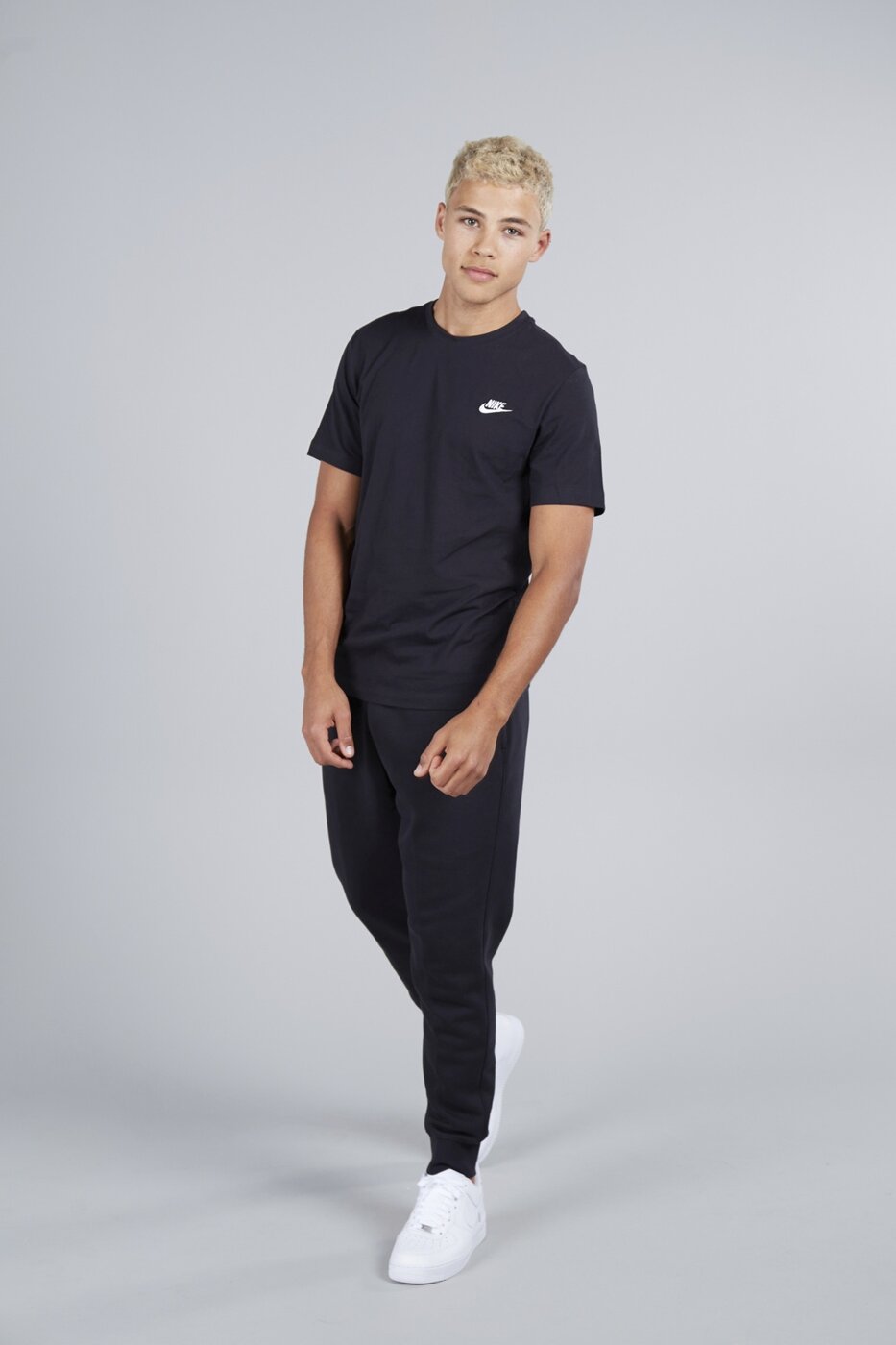 M NSW CLUB TEE BLACK/WHITE Bild 5