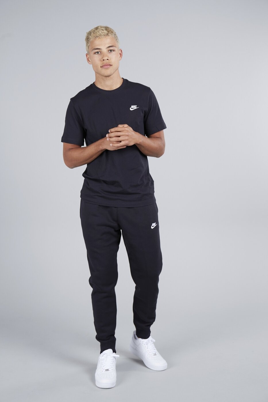 M NSW CLUB TEE BLACK/WHITE Bild 6