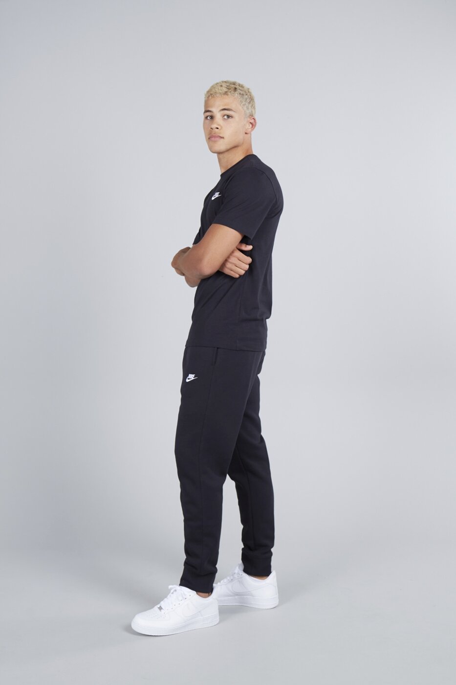 M NSW CLUB TEE BLACK/WHITE Bild 7