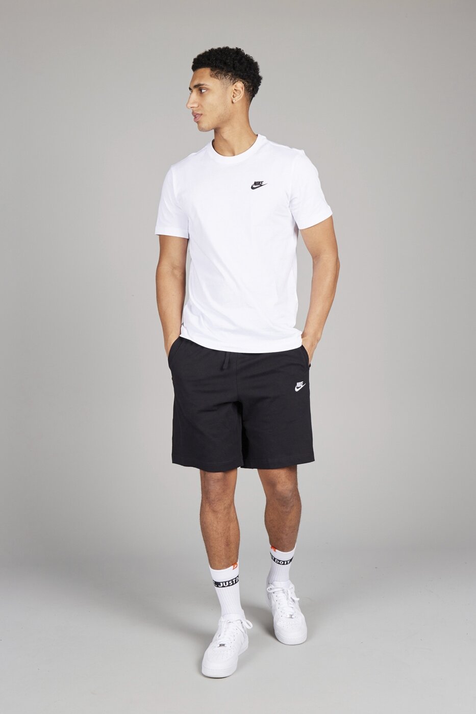 M NSW CLUB TEE WHITE/BLACK Bild 7