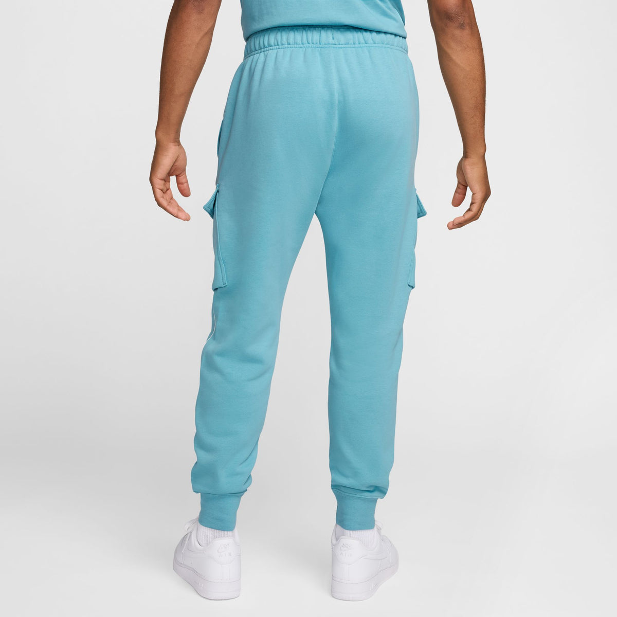 M NSW SW AIR CARGO PANT FLC BB DENIM TURQ/BLACK Bild 2