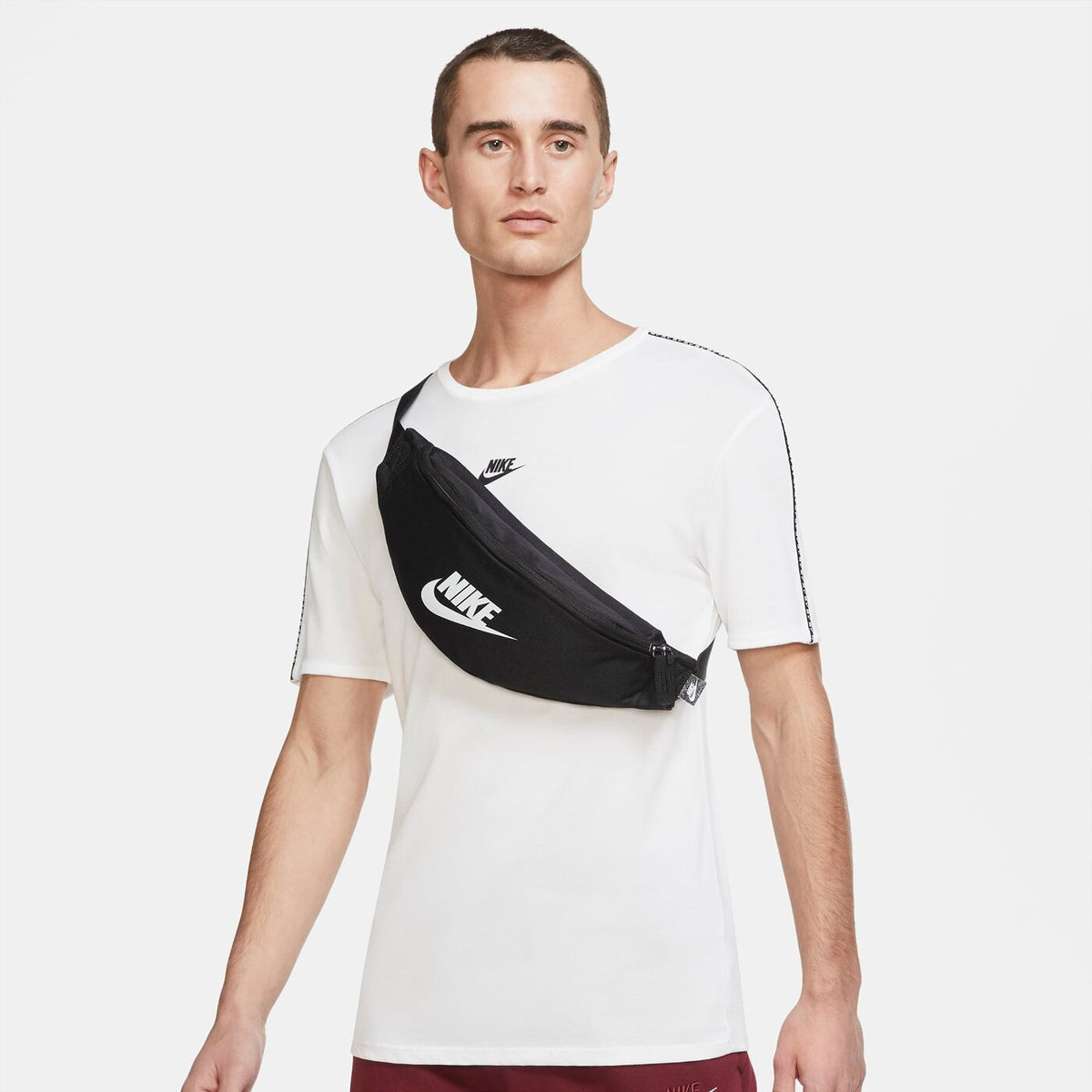 NK HERITAGE WAISTPACK - FA21 BLACK/BLACK/WHITE Bild 6