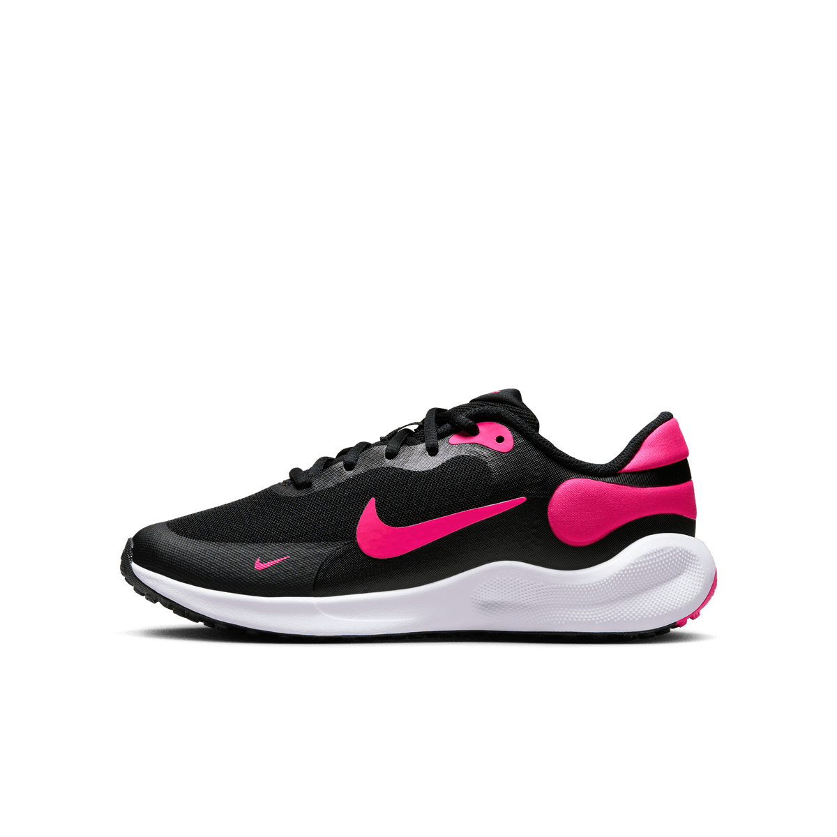 NIKE REVOLUTION 7 (GS) BLACK/HYPER PINK-WHITE Bild 5
