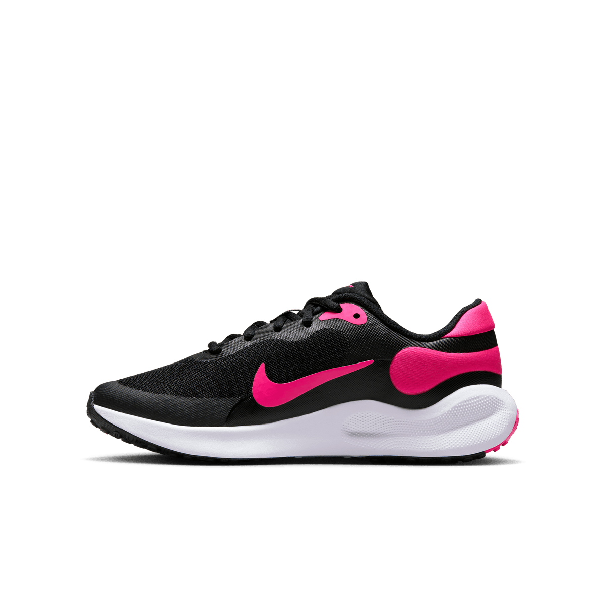 NIKE REVOLUTION 7 (GS) BLACK/HYPER PINK-WHITE Bild 6