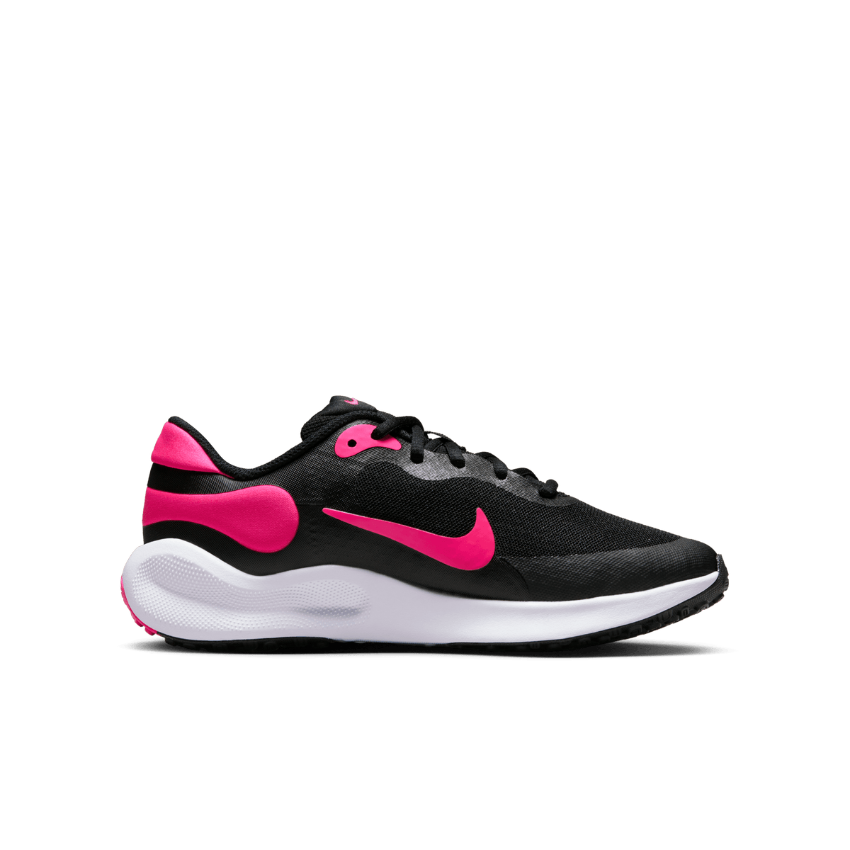 NIKE REVOLUTION 7 (GS) BLACK/HYPER PINK-WHITE Bild 7